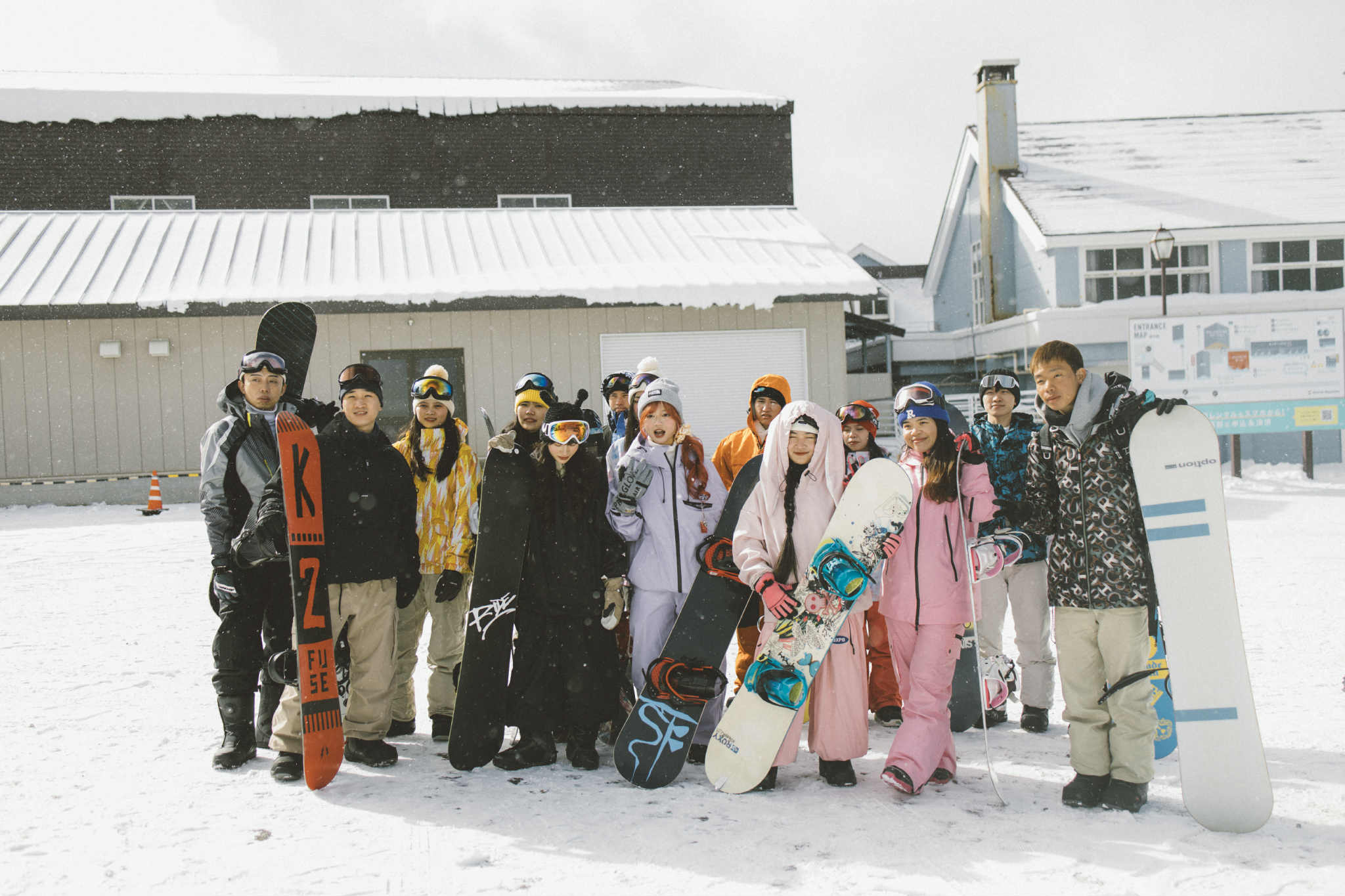 Trượt tuyết tại núi Phú Sĩ